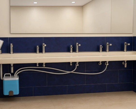 University restroom
